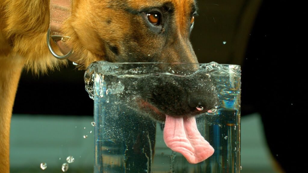 German Shepherd Dogs in Summer