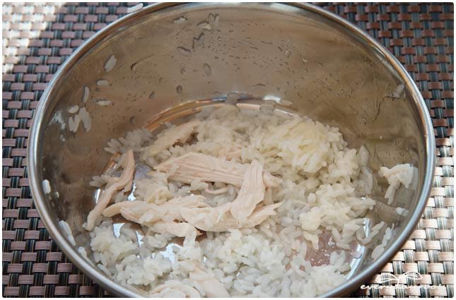 Chicken and Rice for dogs