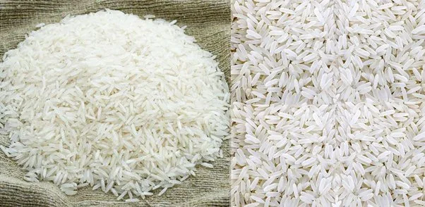 Basmati Rice and Regular Rice