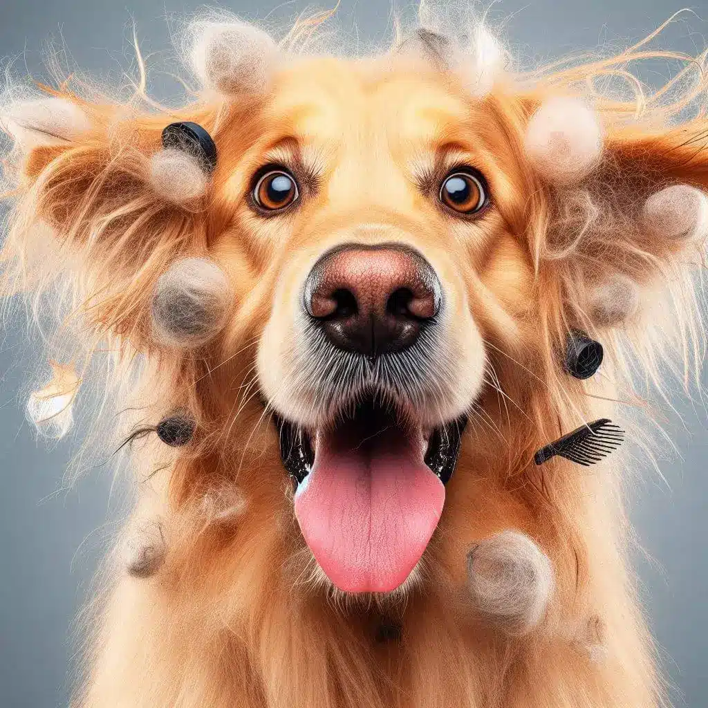 Hairballs in dogs