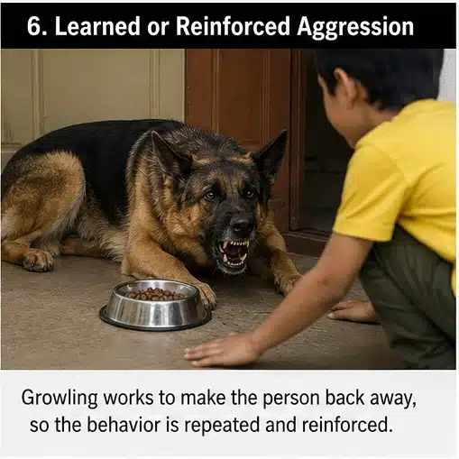 Are German Shepherds Aggressive? The Real Answer (With Data) Learned or Reinforced Aggression