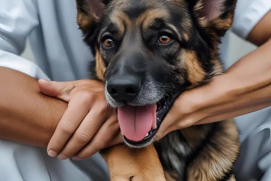 Immediate Actions After a German Shepherd Bite on the Arm