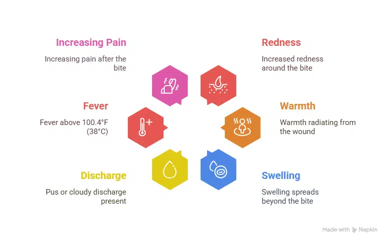 Signs of Infection to Watch For: